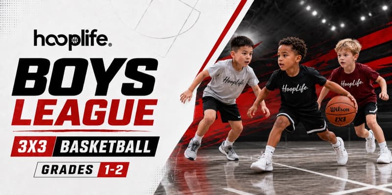 Boys 3x3 · Grades 1/2 — HoopLife League