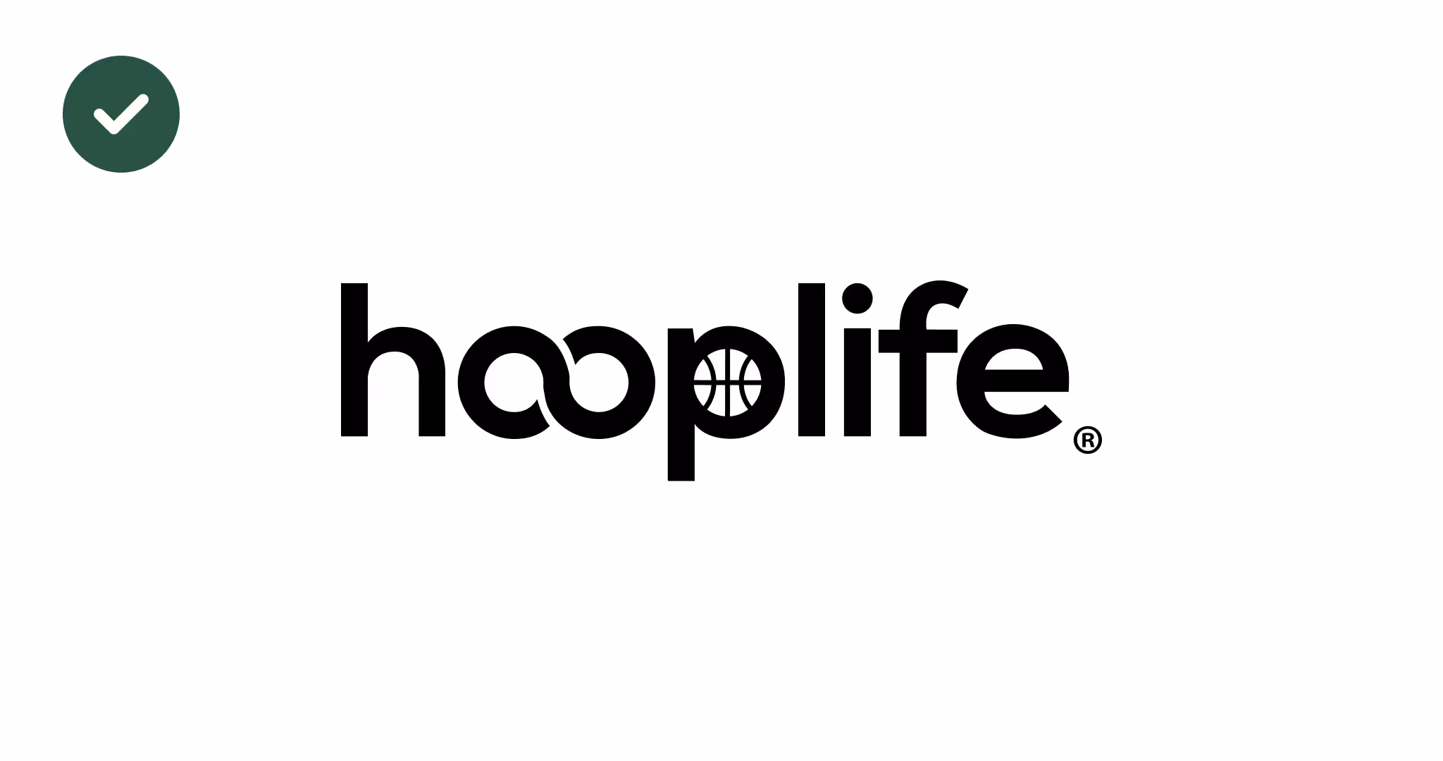 Black HoopLife logo 