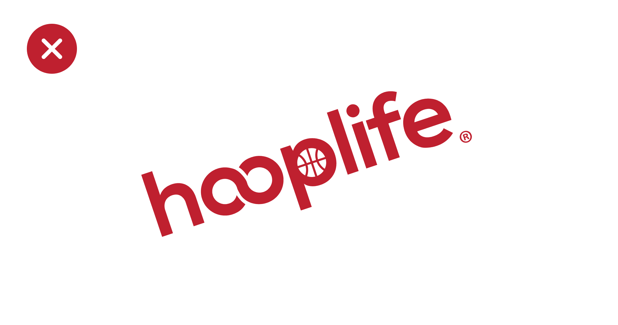 HoopLife logo rotated and recolored