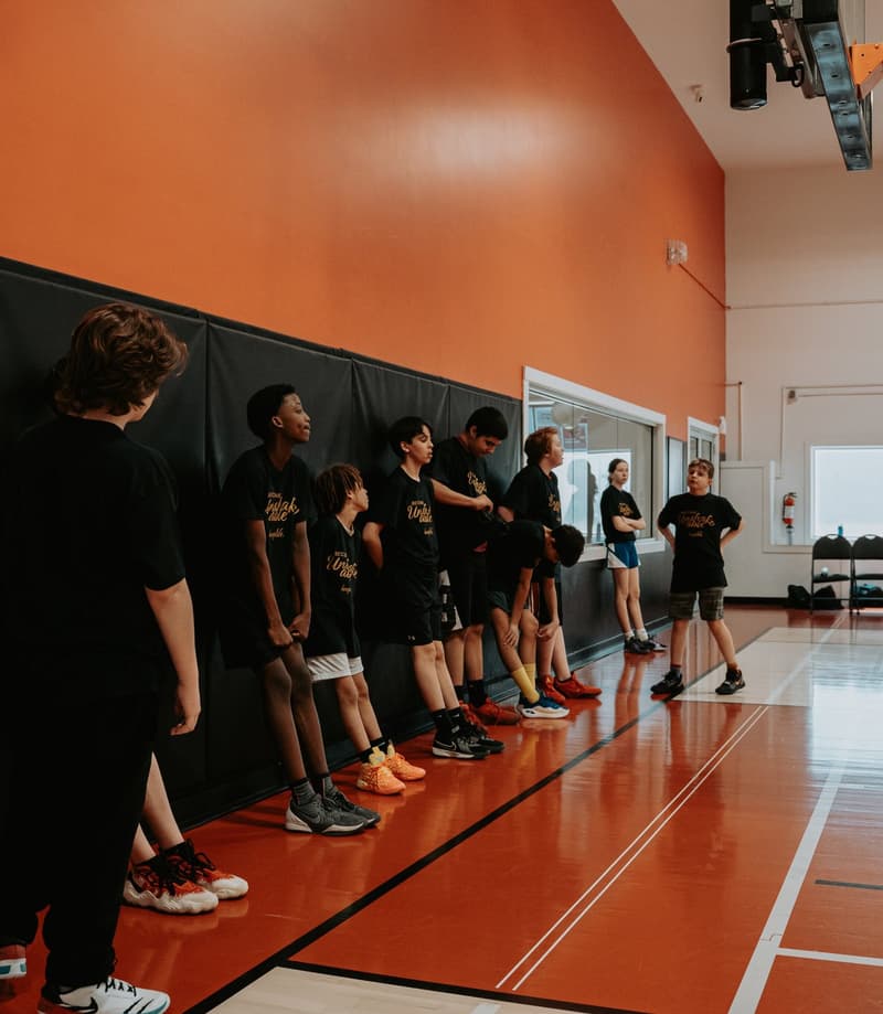 The full-size regulation court at the HoopLife Centre in Regina